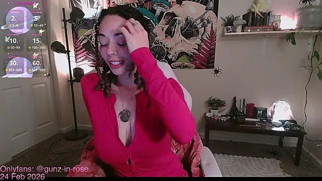 Snapshot of gunzinrose chatting on 25, 2, 2026 gunzinrose online show from 25, 2, 2026