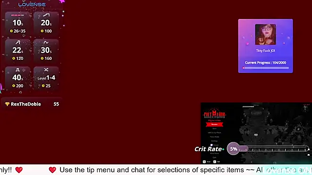 Snapshot of RileySynn chatting on 12, 7, 2026 RileySynn online show from 12, 7, 2026