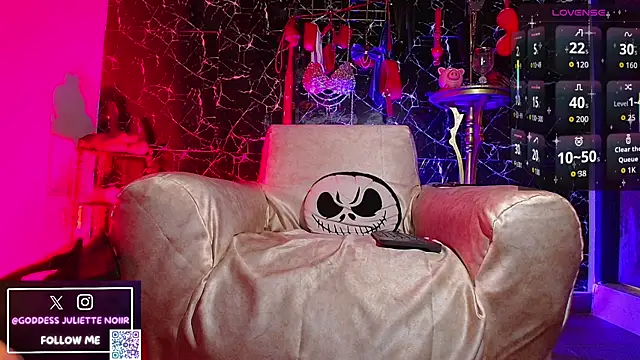 GoddessJulietteNoiir online show from 5, 4, 2026