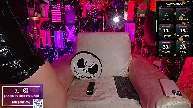GoddessJulietteNoiir online show from 8, 7, 2026