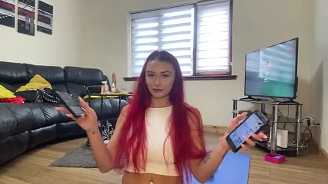 FoxyValentine online show from 12, 3, 2026