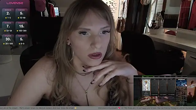 Snapshot of TiffyRose chatting on 1, 3, 2026 TiffyRose online show from 1, 3, 2026