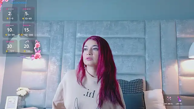 Snapshot of PaulaVegaa chatting on 11, 4, 2026 PaulaVegaa online show from 11, 4, 2026