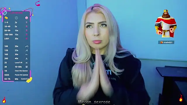 Snapshot of Megan_sexrosse chatting on 27, 3, 2026 Megan sexrosse online show from 27, 3, 2026