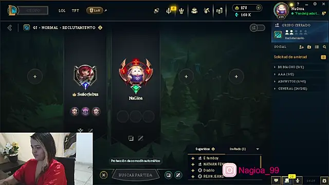 Nagioa1 online show from 15, 4, 2026
