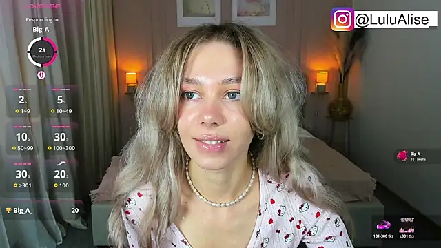 Snapshot of LuluAlis chatting on 5, 4, 2026 LuluAlis online show from 5, 4, 2026