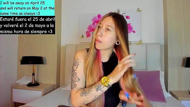 AmberVegaa online show from 13, 4, 2026
