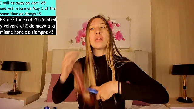Snapshot of AmberVegaa chatting on 21, 4, 2026 AmberVegaa online show from 21, 4, 2026