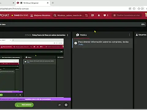 Snapshot of Antonella-corruso chatting on 24, 4, 2026 Antonella-corruso online show from 24, 4, 2026