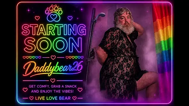Daddybear26 online show from 18, 6, 2026