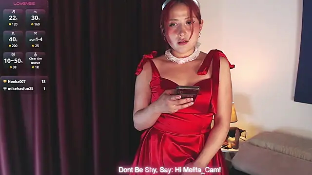 Melita Cam online show from 22, 6, 2026