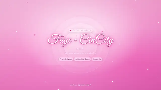 Snapshot of CiinCitty chatting on 29, 7, 2026 CiinCitty online show from 29, 7, 2026