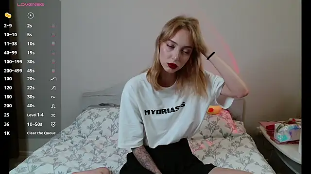 IvoryDoll online show from 9, 8, 2026