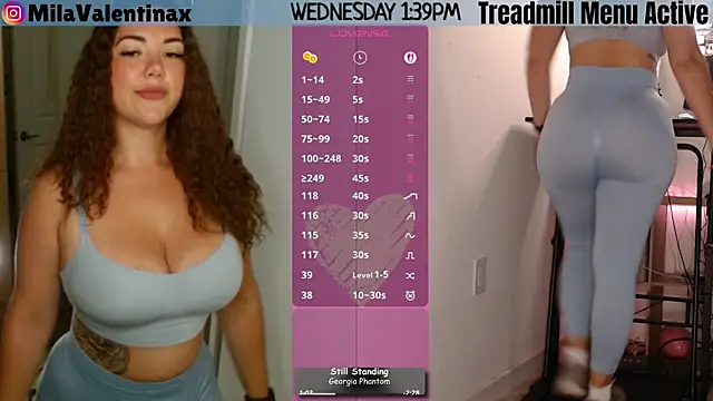 Snapshot of MilaValentina chatting on 3, 6, 2026 MilaValentina online show from 3, 6, 2026