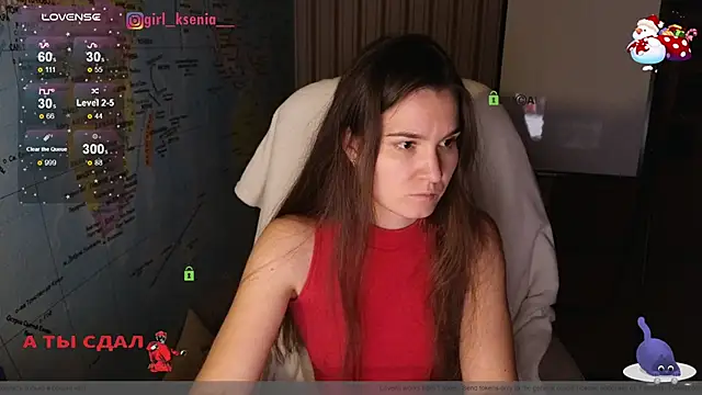 Girl Ksenia online show from 24, 1, 2025