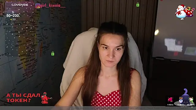 Girl Ksenia online show from 31, 1, 2025