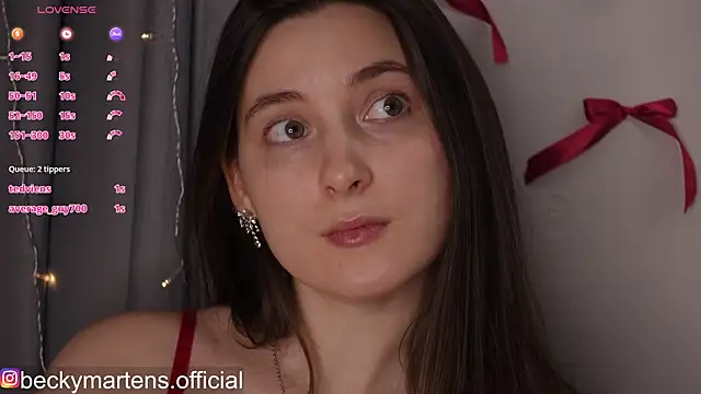 Snapshot of BeckyMartens chatting on 15, 2, 2026 BeckyMartens online show from 15, 2, 2026