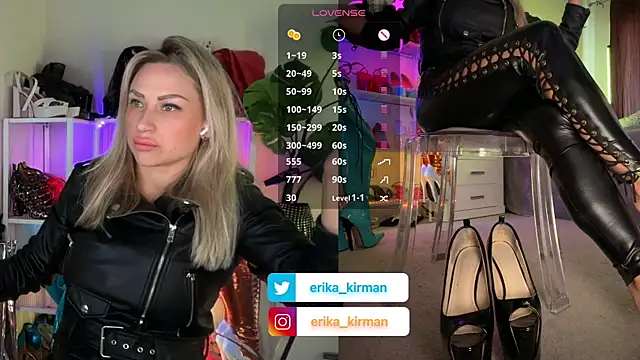 Erika Kirman online show from 16, 11, 2025