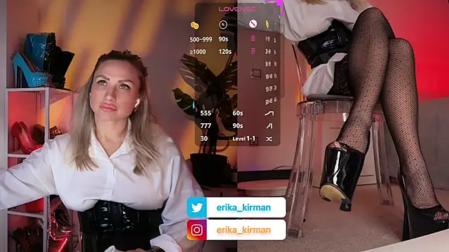 Erika Kirman online show from 26, 3, 2026