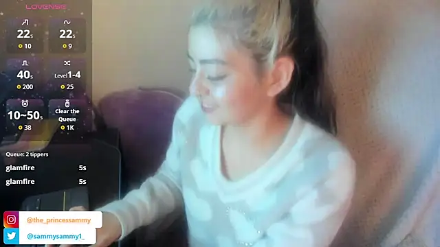 Snapshot of Sammysammy_ chatting on 18, 6, 2026 Sammysammy online show from 18, 6, 2026