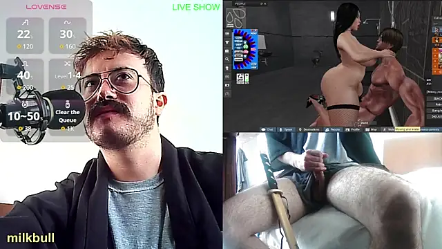 Snapshot of milkbull chatting on 31, 5, 2026 milkbull online show from 31, 5, 2026