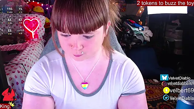 VelvetDiablo online show from 20, 2, 2025