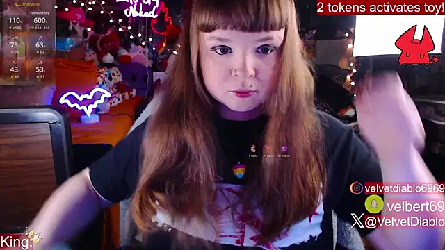 VelvetDiablo online show from 9, 9, 2025