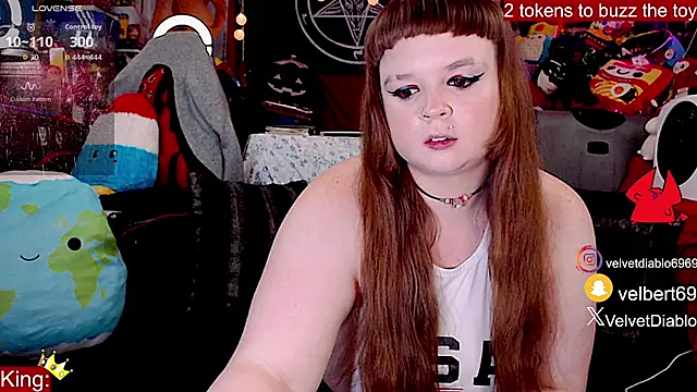 VelvetDiablo online show from 4, 7, 2026