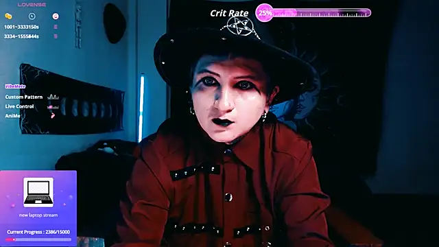 Marieblueeyes online show from 5, 3, 2026