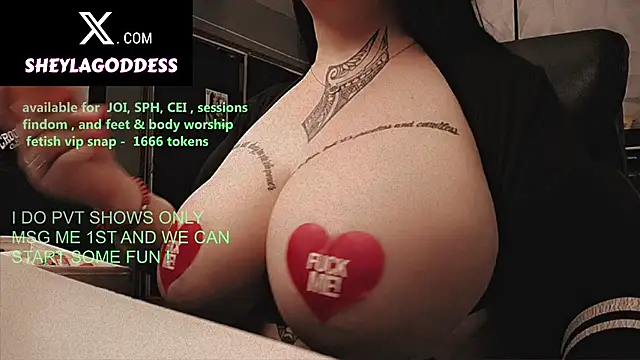 Snapshot of sheylagoddess11 chatting on 14, 3, 2026 sheylagoddess11 online show from 14, 3, 2026