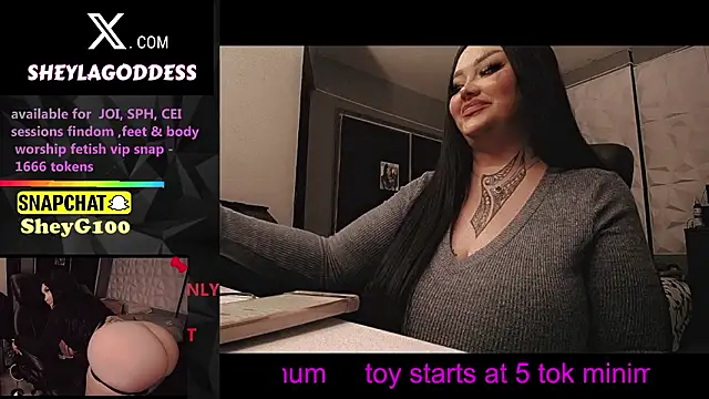 Snapshot of sheylagoddess11 chatting on 24, 3, 2026 sheylagoddess11 online show from 24, 3, 2026