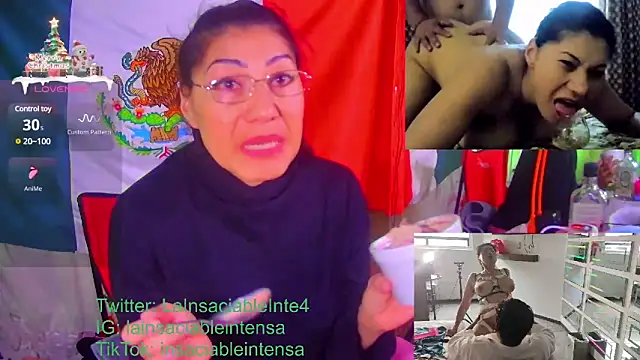 LaInsaciableIntensa online show from 5, 2, 2025