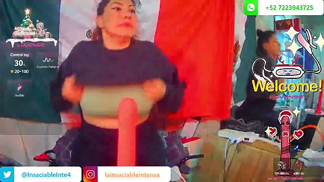 LaInsaciableIntensa online show from 12, 2, 2025