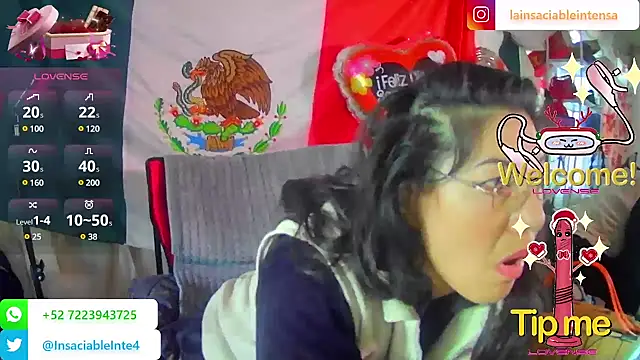 LaInsaciableIntensa online show from 16, 2, 2025