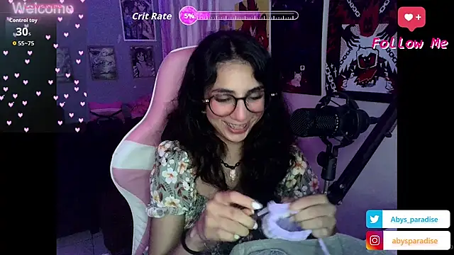 Abysparadise online show from 14, 10, 2025