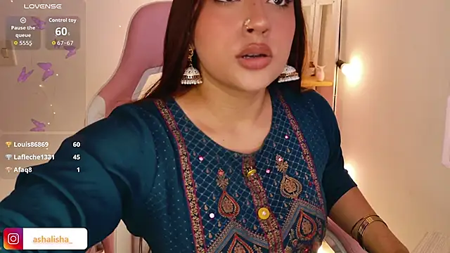 Snapshot of ashalisha chatting on 7, 4, 2026 ashalisha online show from 7, 4, 2026