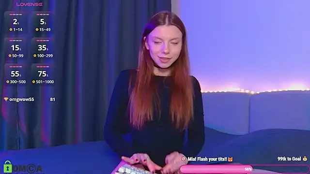 SweetMialissa online show from 9, 11, 2025