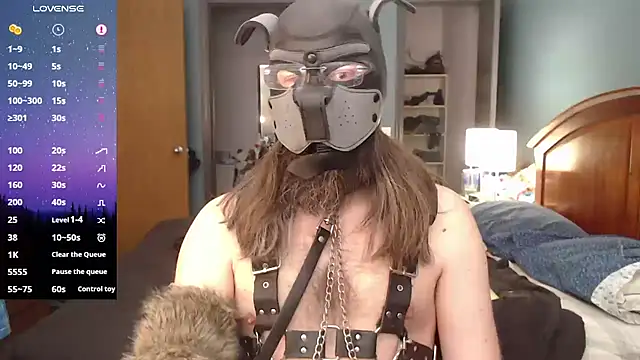 kinkywolf429 online show from 23, 2, 2025