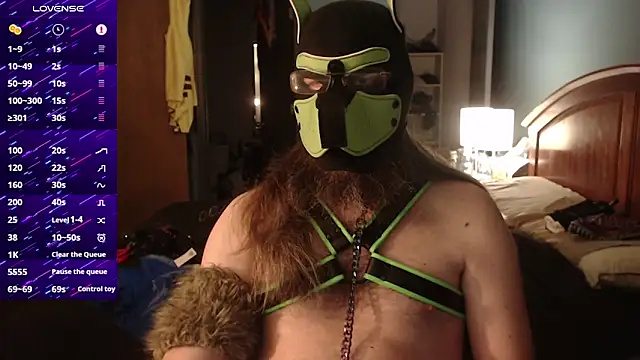 kinkywolf429 online show from 19, 10, 2025