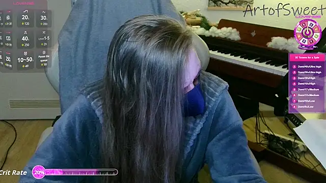 Snapshot of ArtofSweet chatting on 11, 1, 2026 ArtofSweet online show from 11, 1, 2026