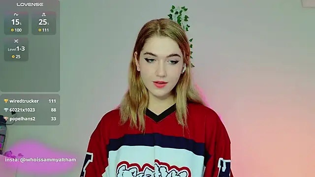 Snapshot of sam_altham chatting on 17, 2, 2025 sam altham online show from 17, 2, 2025