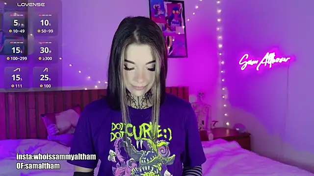 Snapshot of sam_altham chatting on 11, 10, 2025 sam altham online show from 11, 10, 2025