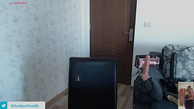 Goddess Tina online show from 28, 10, 2025