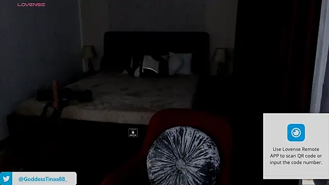 Goddess Tina online show from 1, 2, 2026