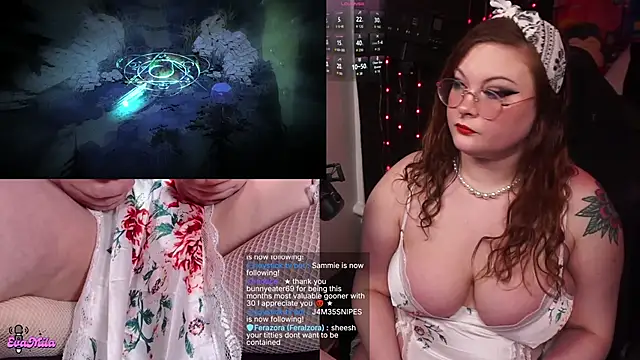 Snapshot of evamila chatting on 1, 2, 2026 evamila online show from 1, 2, 2026