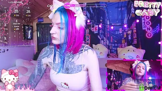 Snapshot of NekoCyber chatting on 25, 3, 2026 NekoCyber online show from 25, 3, 2026