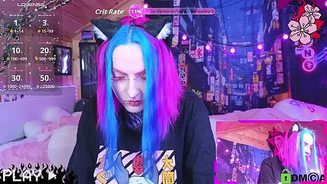 Snapshot of NekoCyber chatting on 28, 3, 2026 NekoCyber online show from 28, 3, 2026