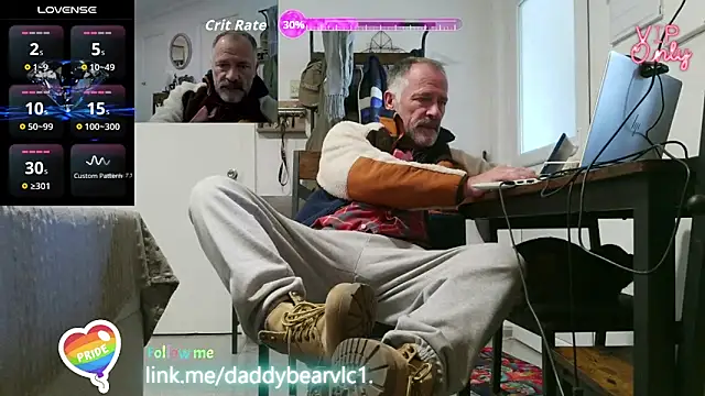 DaddybearVLC online show from 9, 2, 2026