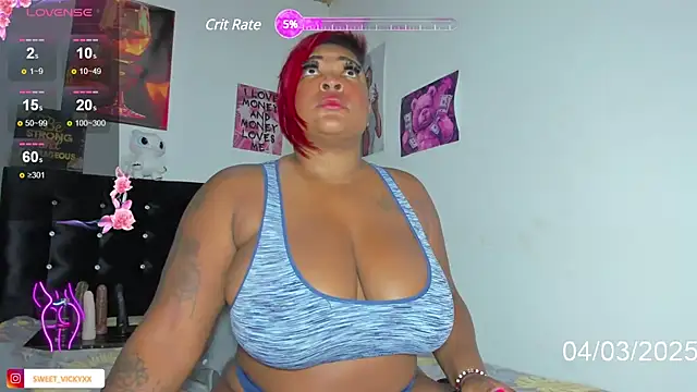 SWEETVICKY XX online show from 4, 3, 2025