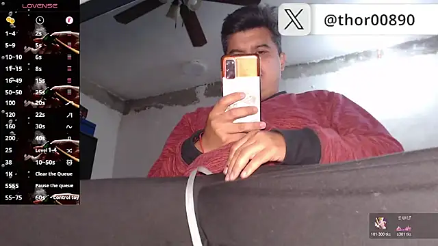 Snapshot of thor000089 chatting on 14, 1, 2026 thor000089 online show from 14, 1, 2026